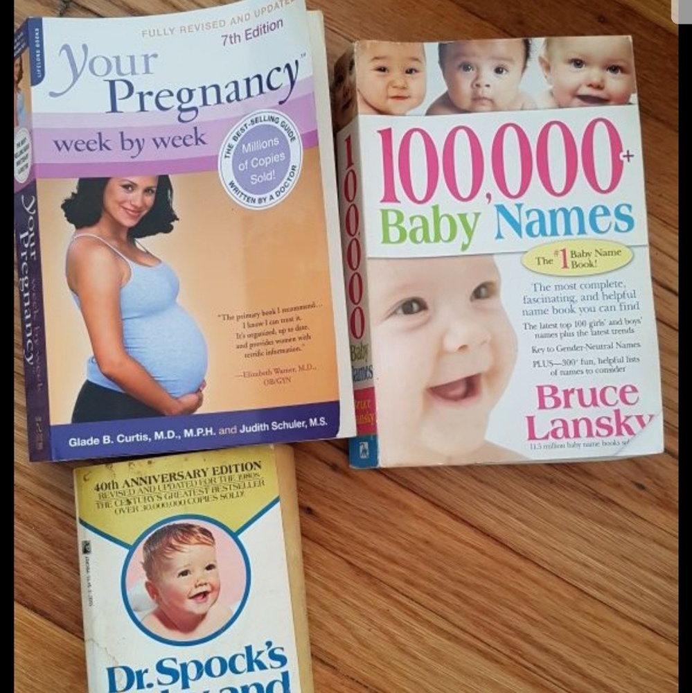 Pregnancy and baby name book